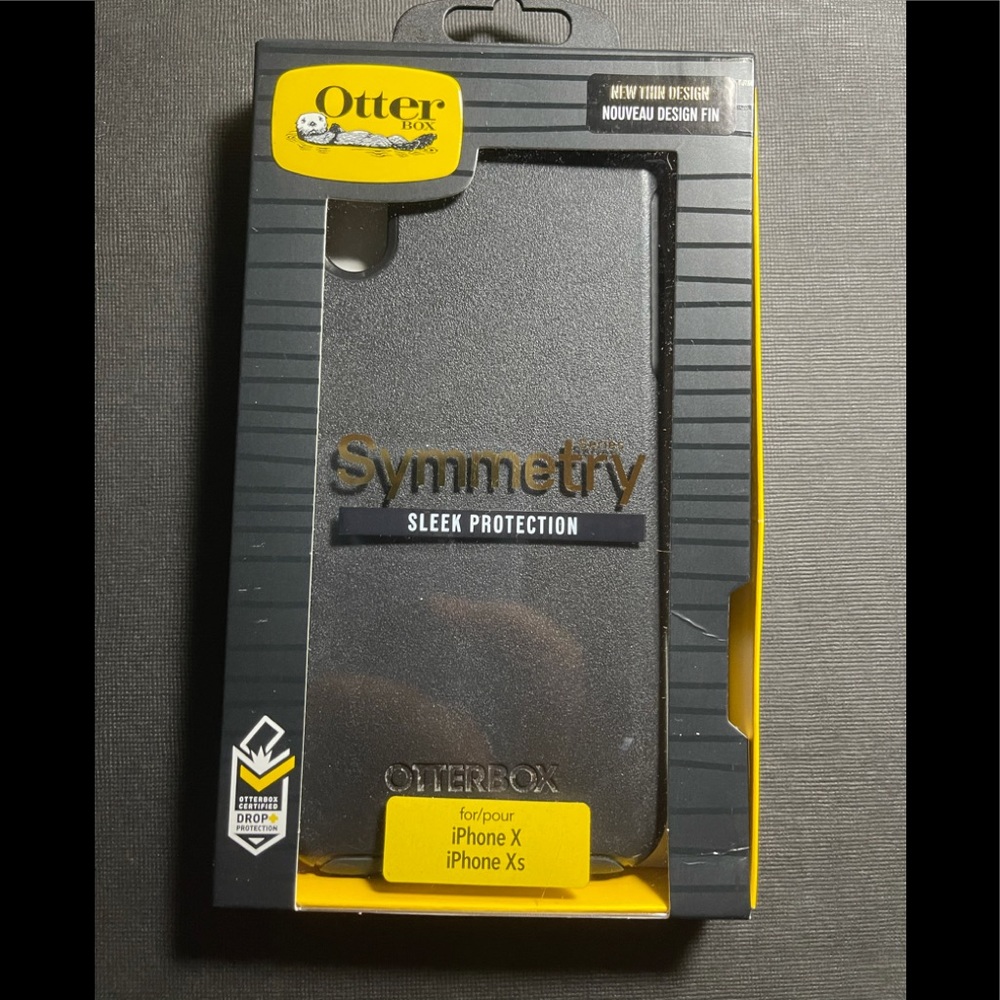 Otterbox Iphone X/XS black hard case